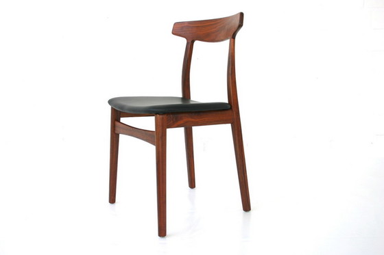 Image 1 of 4x Henning Kjaernulf for Bruno Hansen, Danish Teak dining chair / Stuhl, like new, without signs of wear