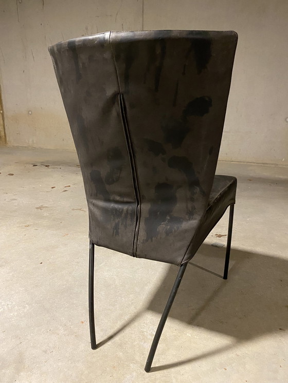 Image 1 of 2X Montis Spica Chair Black Leather