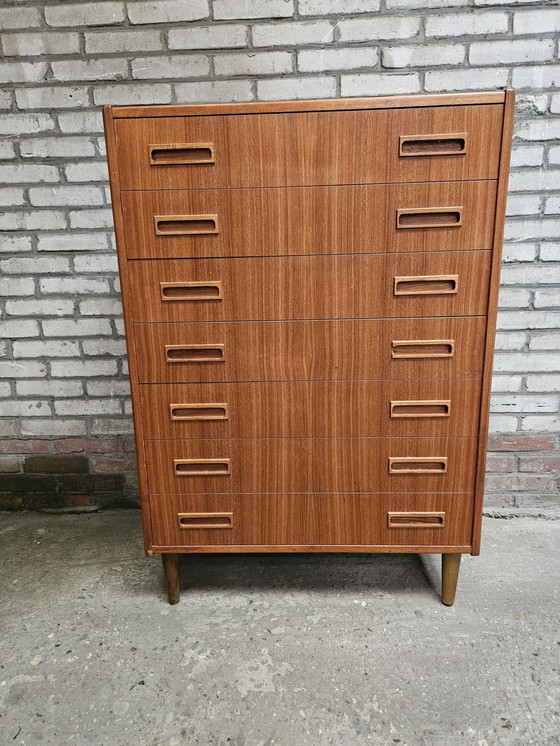 Image 1 of Tall Chest of Drawers, P. Westergaard Mobelfabrik, Denmark 1960'S