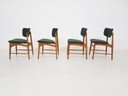 4x Vintage Oak Dining Room Chairs
