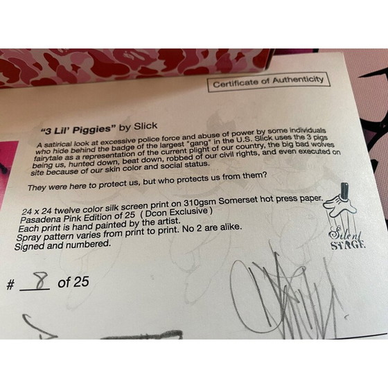 Image 1 of Vintage painting for Og Slick, 2015