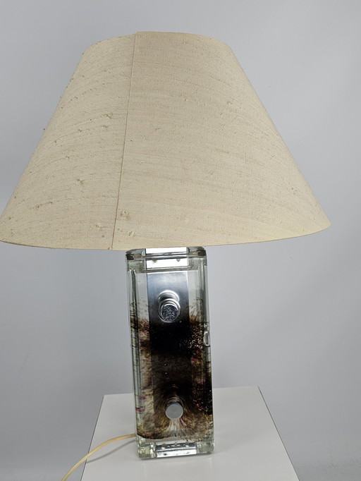 Glashütte Limburg 1970 table lamp