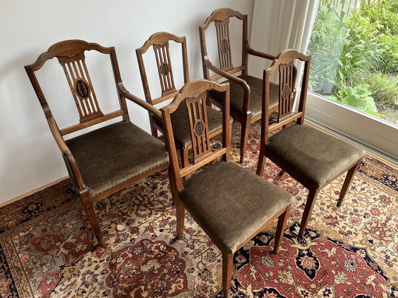 Image 1 of Art Deco Dining Chairs