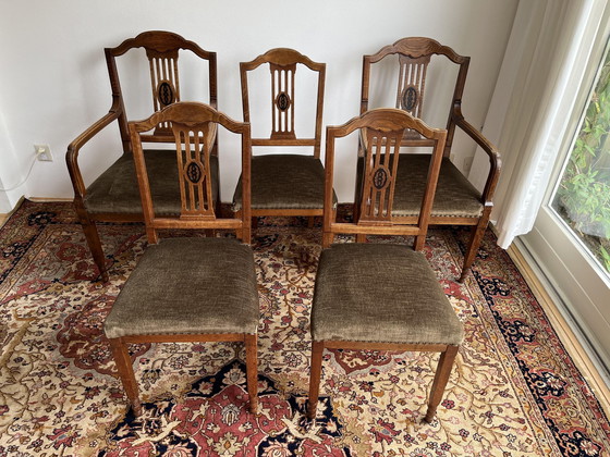 Image 1 of Art Deco Dining Chairs