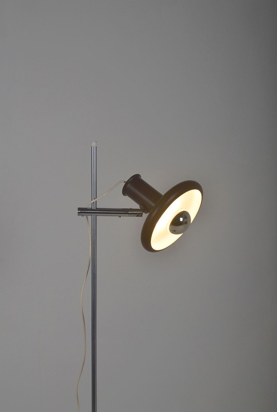 Image 1 of Danish floor lamp 'Optima 3' designed by Hans Due for Fog & Mørup, 1970s