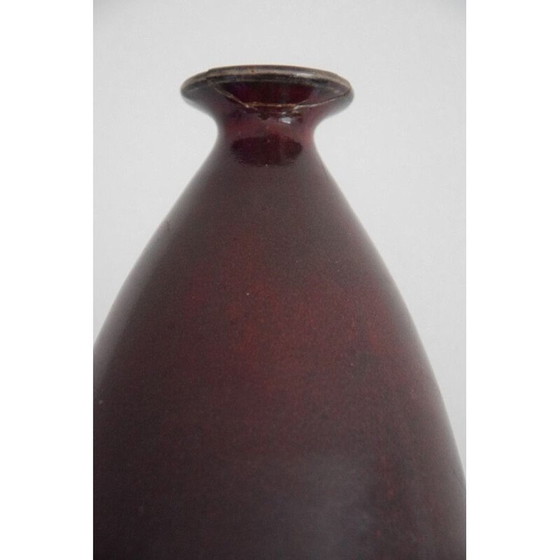 Image 1 of Vintage stoneware vase by Mougin Frères, 1940-1950