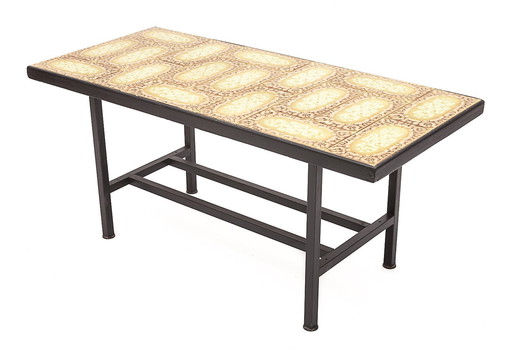 Coffee table, Danikowski ceramics, 1960