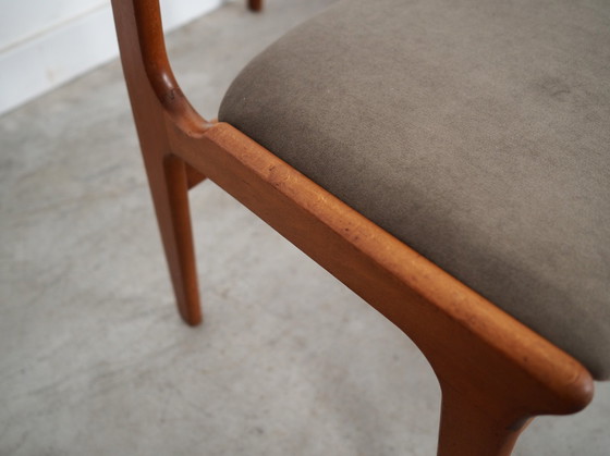 Image 1 of Set Of Four Teak Chairs, Danish Design, 1960S, Manufacture: Nova