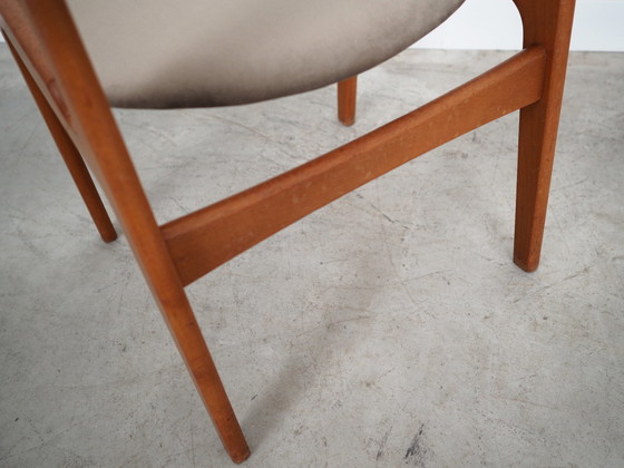 Image 1 of Set Of Four Teak Chairs, Danish Design, 1960S, Manufacture: Nova