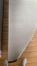 Maison Jansen stainless steel dresser 1980's