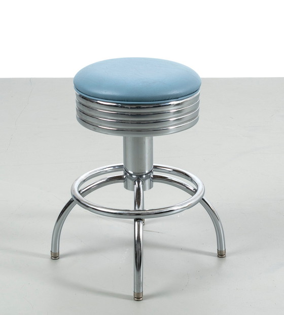 Image 1 of 3x retro American dinner stools