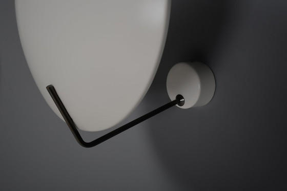 Image 1 of Set of Two Metal Stilnovo Mod. 232 Sconces Designed By Bruno Gatta, Italy 1962