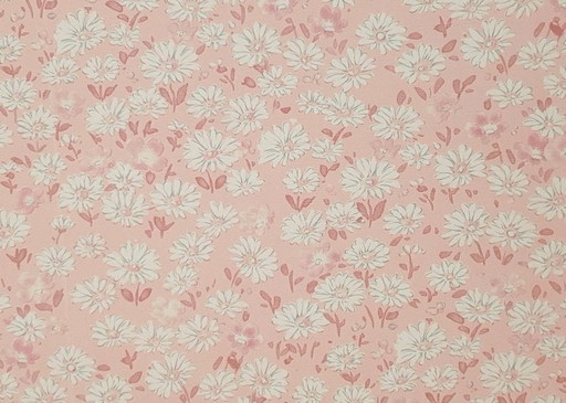 12685 Sweet Pink Vintage Floral Wallpaper