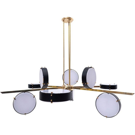 Vintage contemporary Italian pendant lamp