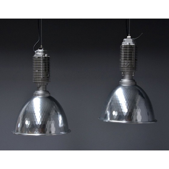 Image 1 of Industrial Factory Lamp by Charles Keller for Zumtobel - 1980s