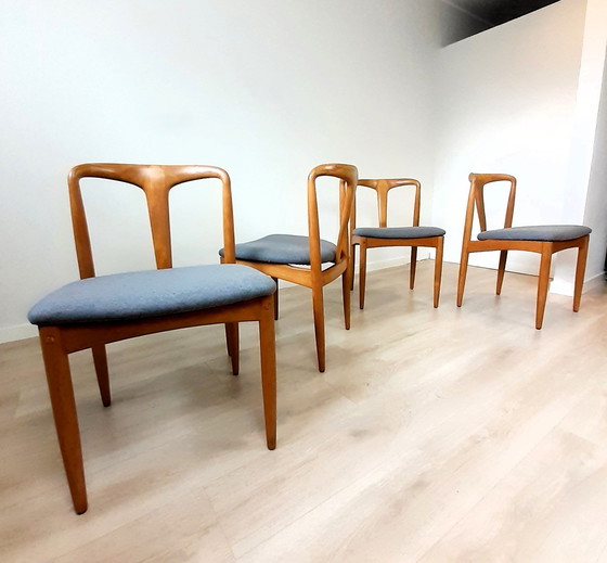 Image 1 of 4 x Johannes Andersen dining chairs for Uldum