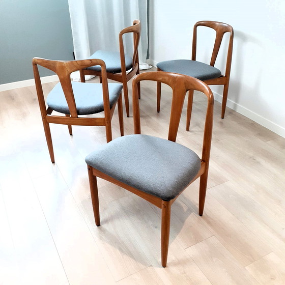 Image 1 of 4 x Johannes Andersen dining chairs for Uldum