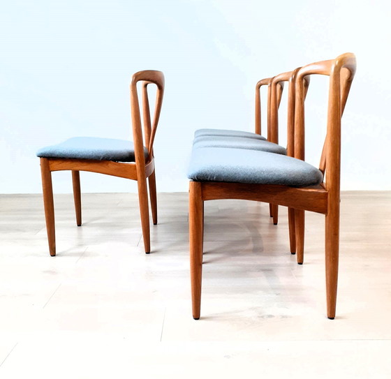 Image 1 of 4 x Johannes Andersen dining chairs for Uldum