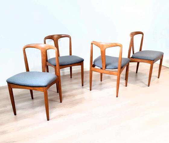 Image 1 of 4 x chaises de salle à manger Johannes Andersen pour Uldum