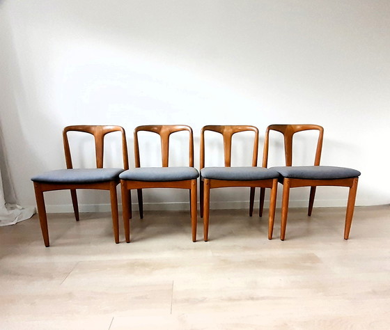 Image 1 of 4 x chaises de salle à manger Johannes Andersen pour Uldum