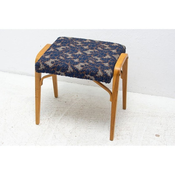 Image 1 of Pair of vintage bentwood stools by Ludvík Volák for Dřevopodnik Holešov, Czech 1970