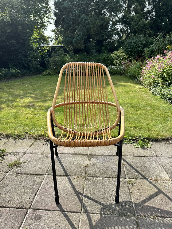 Image 1 of Chaise en rotin