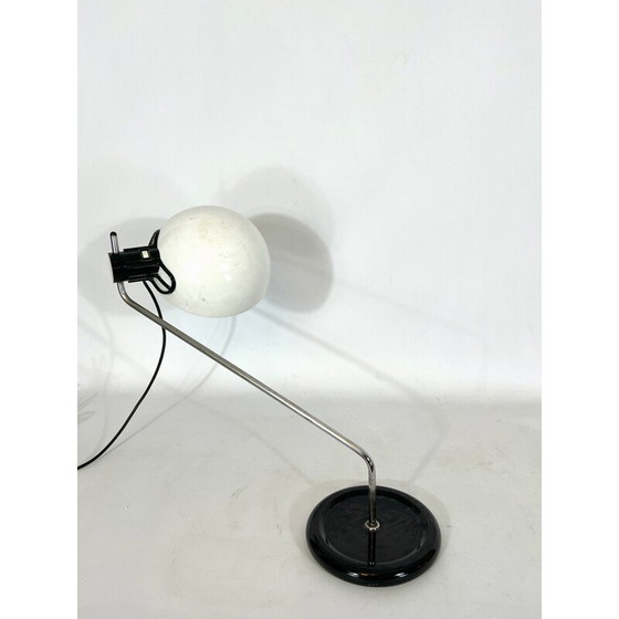 Image 1 of Lampada vintage snodabile in cromo e plastica di Harvey Guzzini, 1970
