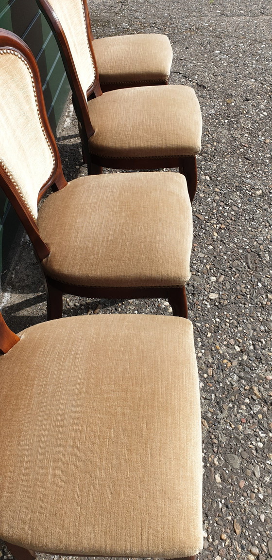 Image 1 of 4x Baroque Dining Room Chairs