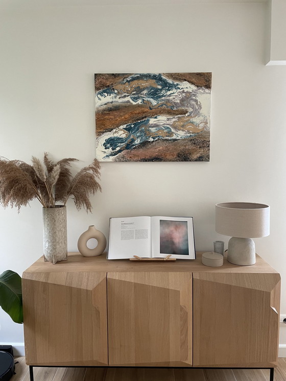 Image 1 of Lotte Collette - Dipinto su tela con rilievo