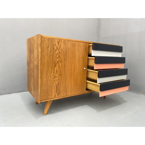 Image 1 of Mid century chest of drawers U-458 by Jiri Jiroutek, Czechoslovakia 1960s