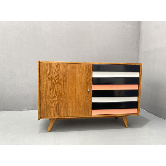 Image 1 of Mid century chest of drawers U-458 by Jiri Jiroutek, Czechoslovakia 1960s