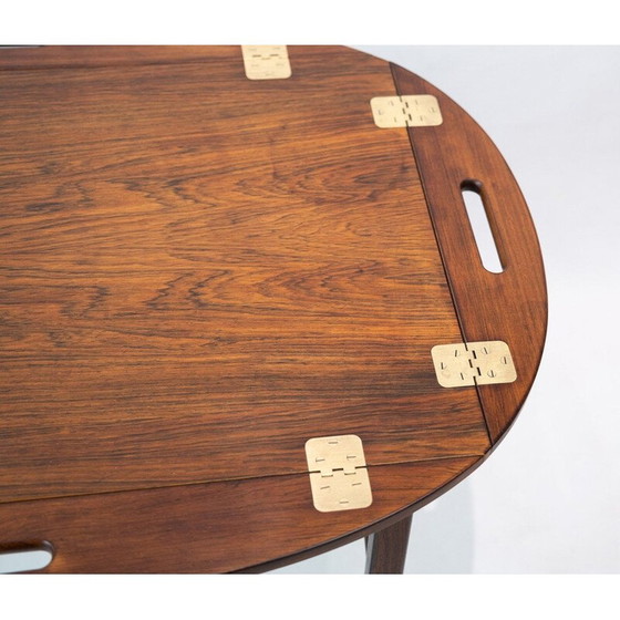 Image 1 of Vintage rosewood butler's tray by Svend Langkilde, 1960