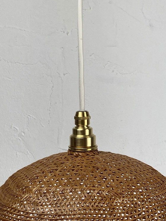 Image 1 of Webbing Beehive Hanging Lamp, 1930S