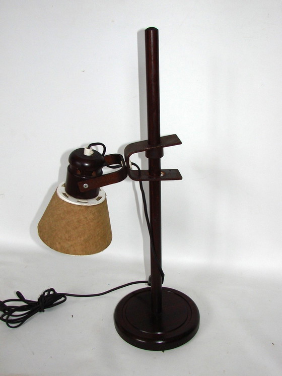 Image 1 of Lámpara de mesa sueca, Gb Solbackens Svarveri, años 70