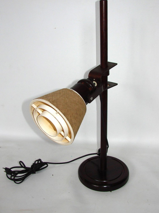 Image 1 of Lámpara de mesa sueca, Gb Solbackens Svarveri, años 70