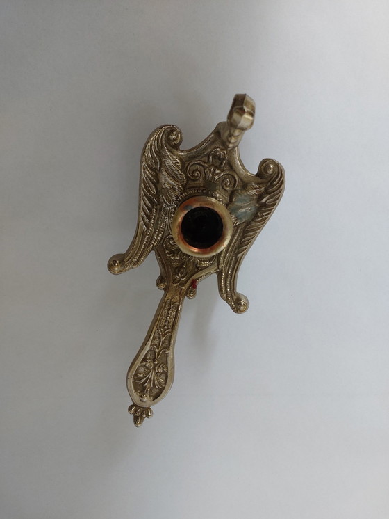 Image 1 of Peacock candle holder