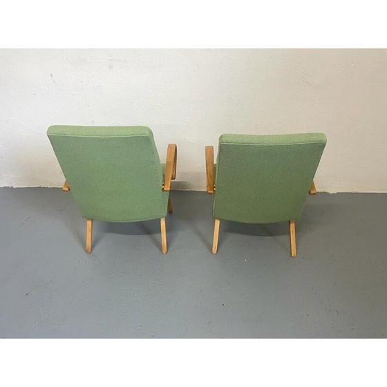 Image 1 of Pair of vintage armchairs by Jaroslav Smidek for Ton, Czechoslovakia 1960