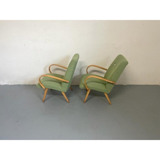 Image 1 of Pair of vintage armchairs by Jaroslav Smidek for Ton, Czechoslovakia 1960