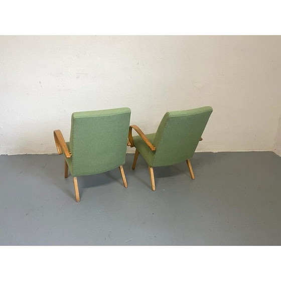 Image 1 of Pair of vintage armchairs by Jaroslav Smidek for Ton, Czechoslovakia 1960