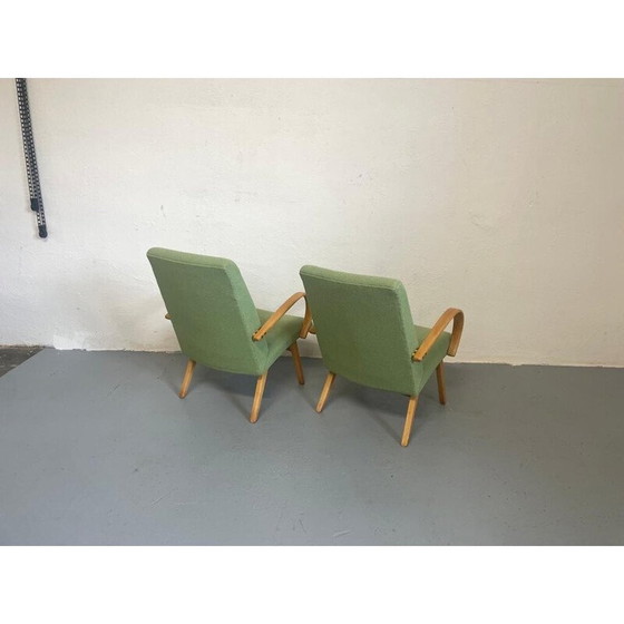 Image 1 of Pair of vintage armchairs by Jaroslav Smidek for Ton, Czechoslovakia 1960