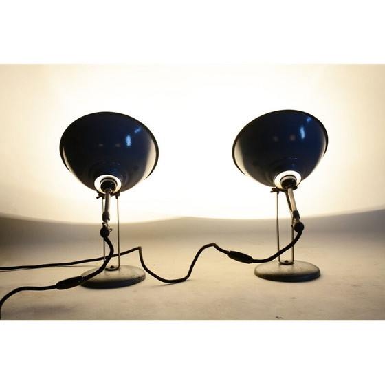 Image 1 of Coppia di lampade vintage Bauhaus di Drupol, Cecoslovacchia 1930
