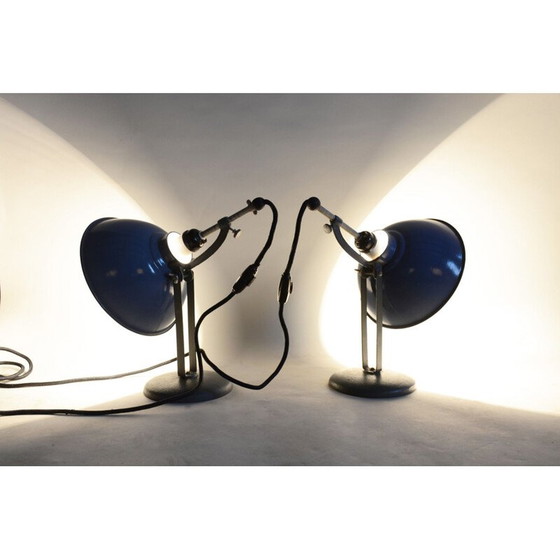Image 1 of Coppia di lampade vintage Bauhaus di Drupol, Cecoslovacchia 1930