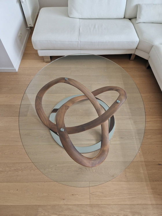 Image 1 of Magnificent oval glass coffee table