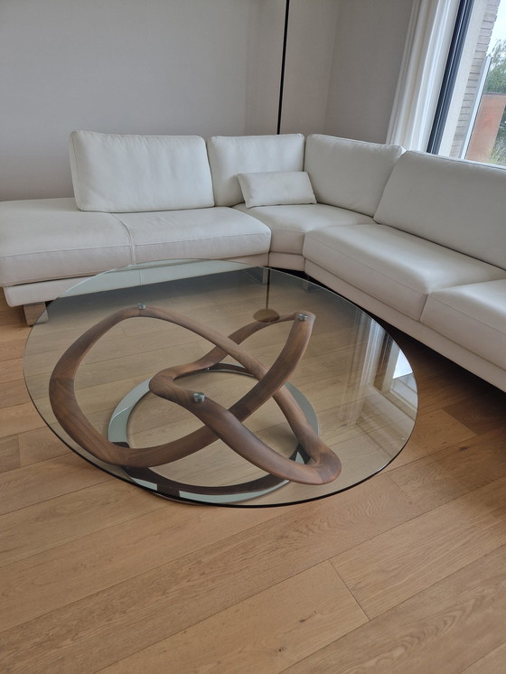 Image 1 of Magnificent oval glass coffee table