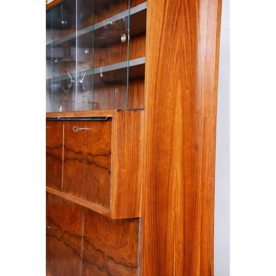 Image 1 of Vintage art deco walnut sideboard, Czechoslovakia 1930