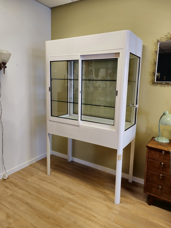 Image 1 of Vintage Vitrine Armoire de médecin Armoire à pharmacie Vitrine B