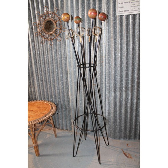 Image 1 of Vintage Geo Astrolab coat rack by Roger Feraud, 1950s