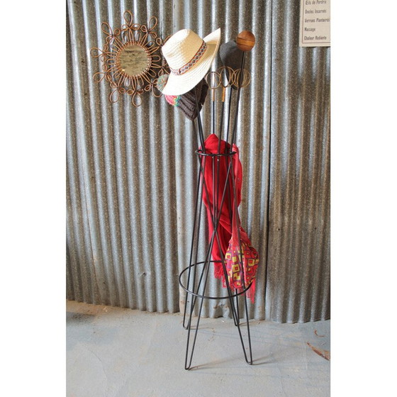 Image 1 of Vintage Geo Astrolab coat rack by Roger Feraud, 1950s