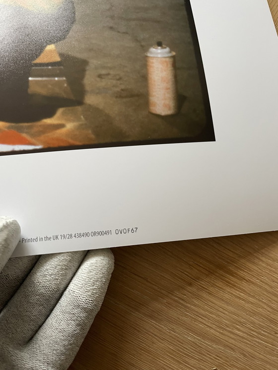 Image 1 of Nat Finkelstein (1933-2009), Andy Warhol con spray.   