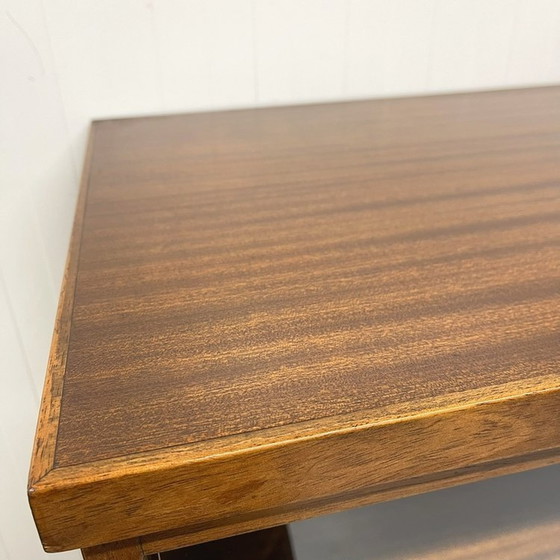 Image 1 of Vintage Midcentury Wall Cabinet Highboard Vitrine Bar Cupboard